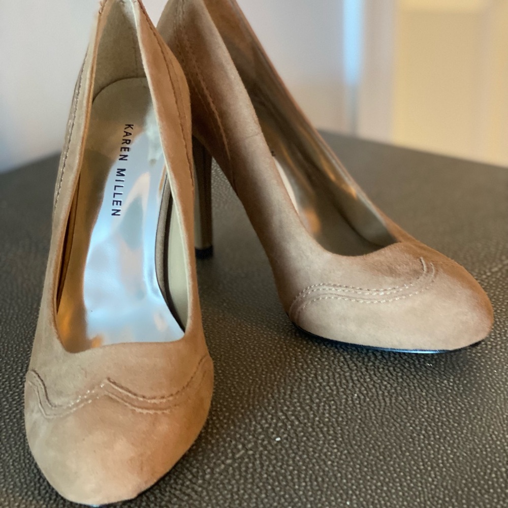 Karen Millen shoes suede size 7